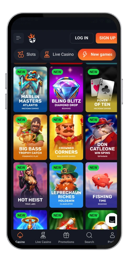 Slot Lords Anmeldung